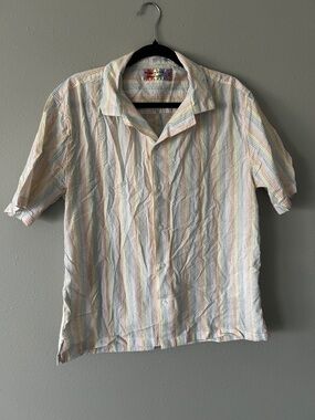 Abercrombie & Fitch lightweight cotton button down